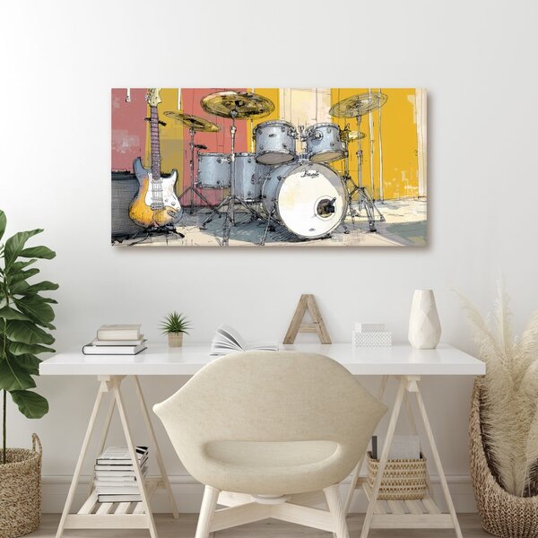 Quadro su tela – Magia della sala prove