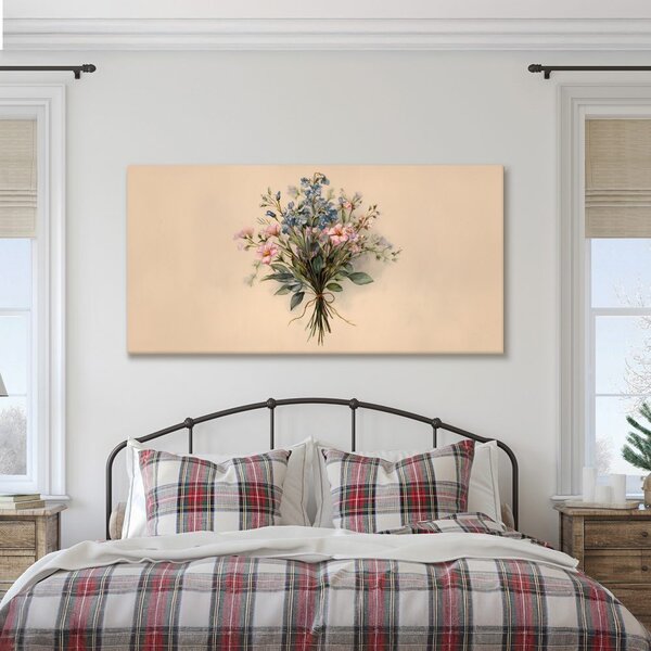 Quadro su tela – Sogno floreale pastello