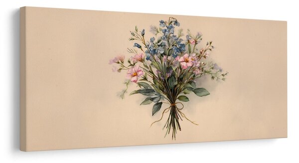 Quadro su tela – Sogno floreale pastello