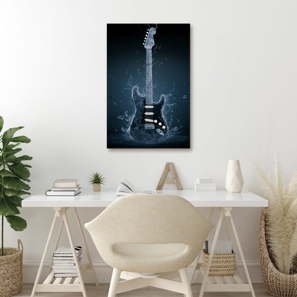 Quadro su tela – Strumento musicale d'acqua