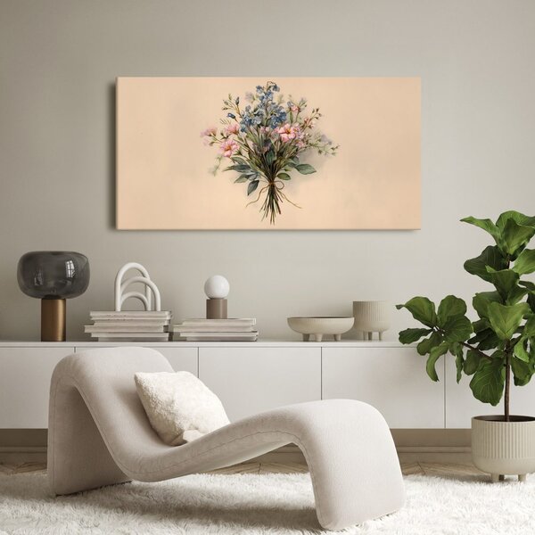 Quadro su tela – Sogno floreale pastello