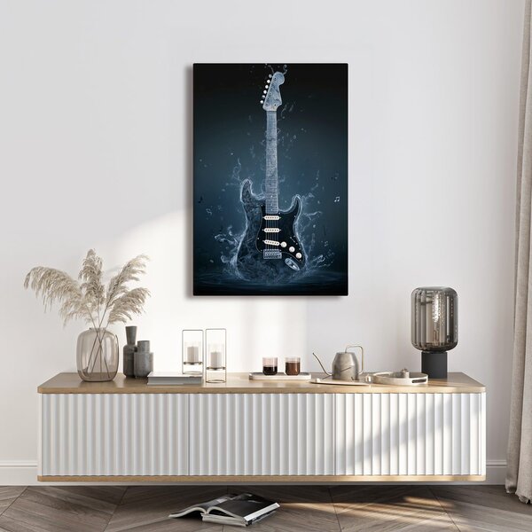 Quadro su tela – Strumento musicale d'acqua