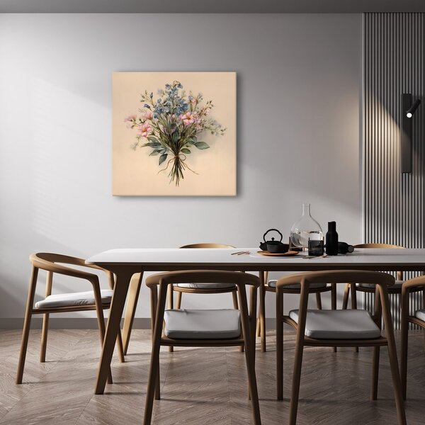 Quadro su tela – Tenero arrangiamento floreale