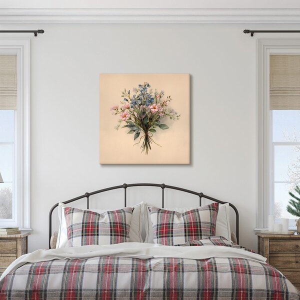 Quadro su tela – Tenero arrangiamento floreale