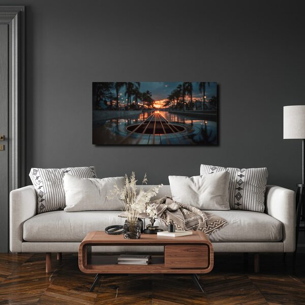 Quadro su tela – Sinfonia musicale della sera