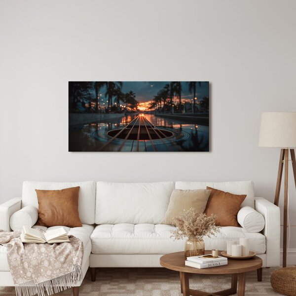 Quadro su tela – Sinfonia musicale della sera