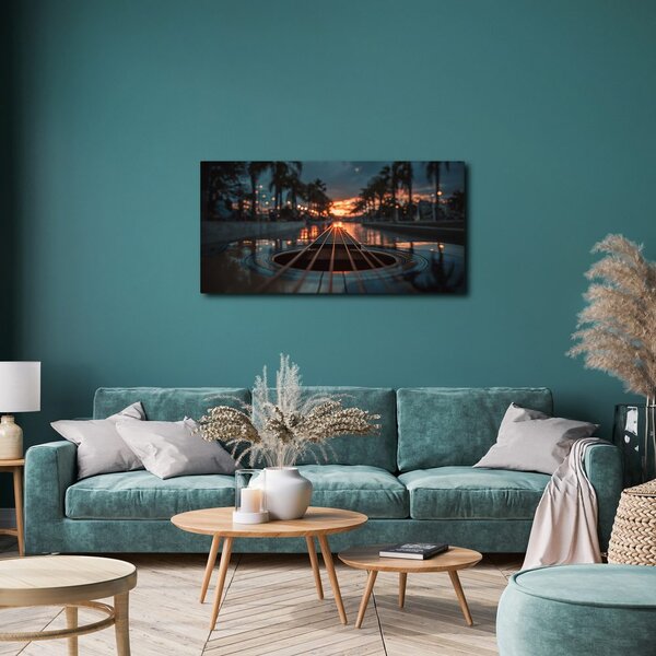 Quadro su tela – Sinfonia musicale della sera