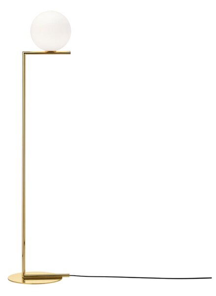 Lampada da terra FLOS, dimmerabile, Dorato / Ottone, Soggiorno, Metallo