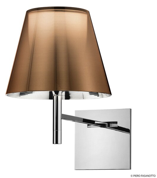 Applique da parete FLOS, KTribe, dimmerabile, Metallizzato, Soggiorno, Plastica, Design