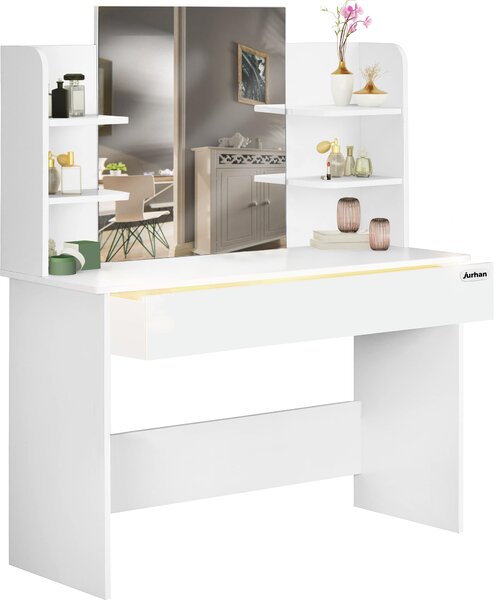 Tavolino LUCIA, 108x40x140cm, bianco