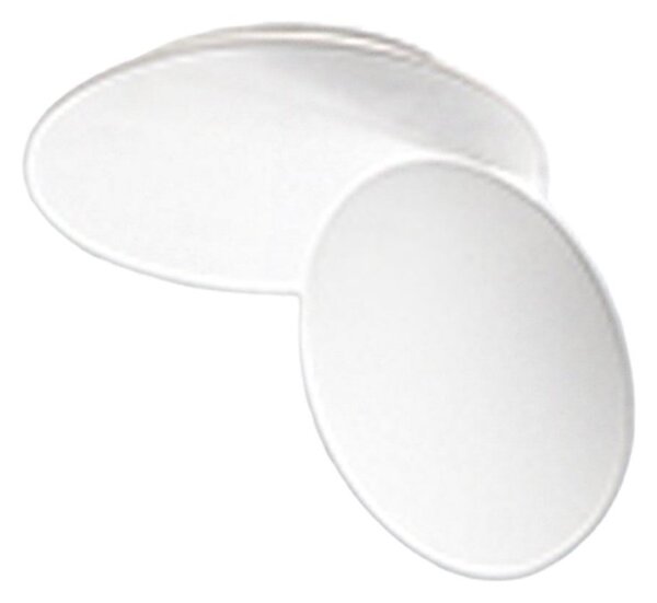 Plafoniera moderna perenz drum 8232 b lc 43w led 3440lm metallo bianco orientabile inclinabile - Perenz
