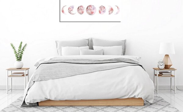 Dipinto 80x30 cm Moon - Wallity