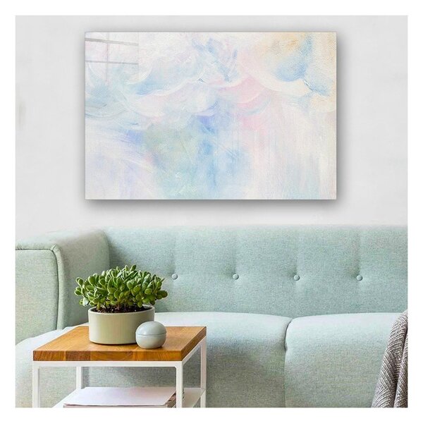 Pittura su vetro 70x50 cm Pastel - Wallity