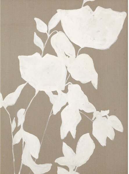 Quadro dipinto a mano 90x120 cm Fortuna White - Malerifabrikken
