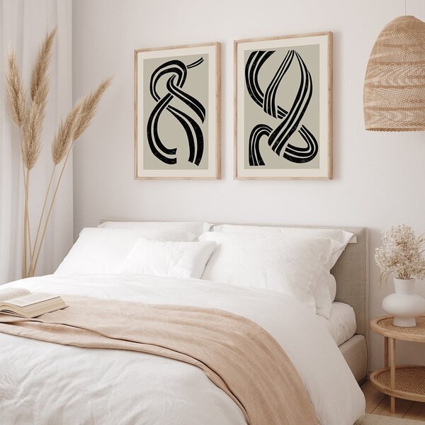 Dipinto 50x70 cm Three Cords - Malerifabrikken