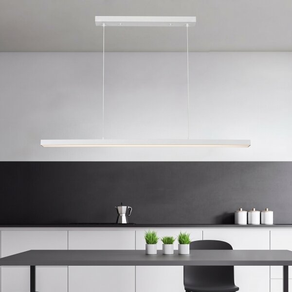 Brilagi - Lampadario LED a sospensione su cavo AXIS LED/30W/230V 120 cm bianco