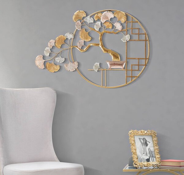 Decorazione murale in metallo 91,5x63 cm Nippon - Mauro Ferretti