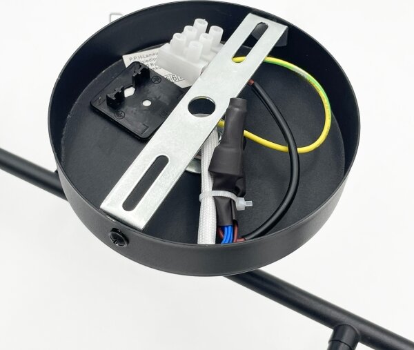 Brilagi - Plafoniera MALONY 4xE14/20W/230V nera
