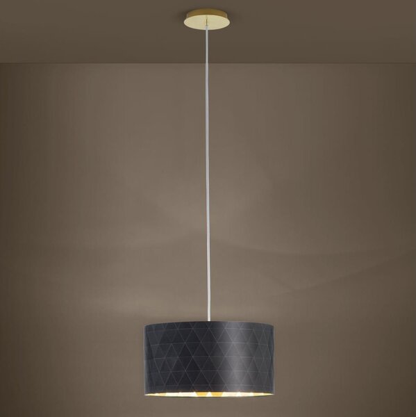 Eglo 39224 - Sospensione a cavo DOLORITA 3xE27/60W/230V