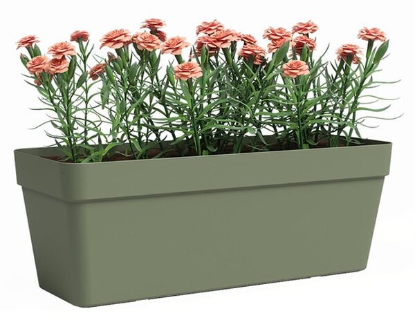 Fioriera sospesa autoinnaffiante in plastica riciclata da 50 cm Capri - Artevasi