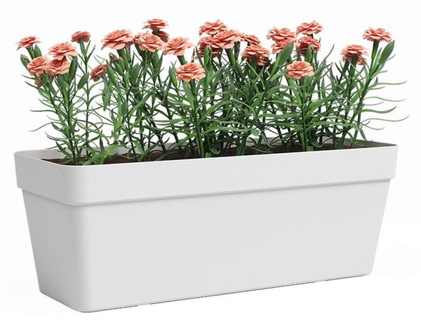 Fioriera sospesa autoinnaffiante in plastica riciclata da 50 cm Capri - Artevasi