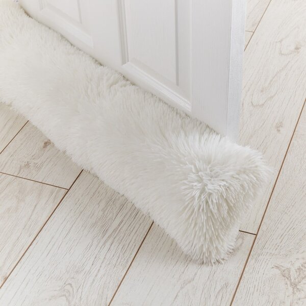 Paraspifferi per porta bianco 20x90 cm Cuddly – Catherine Lansfield