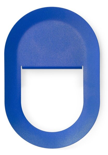 Gancio da parete blu in acciaio Coucou – Spinder Design