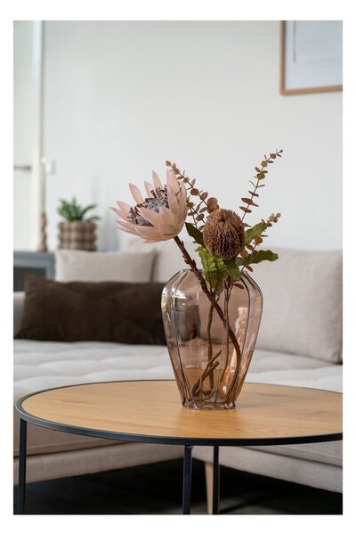 Vaso in vetro marrone (altezza 29 cm) - House Nordic