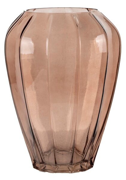 Vaso in vetro marrone (altezza 29 cm) - House Nordic