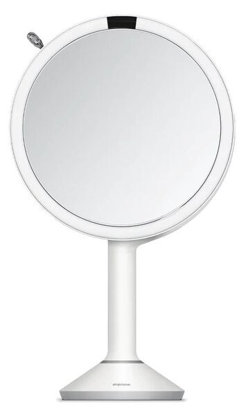 Specchio per make-up con illuminazione/con ingrandimento (5x) ø 20 cm Sensor Trio – simplehuman