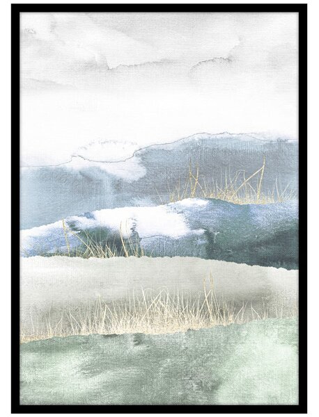 Dipinto 50x70 cm Green Land – Malerifabrikken
