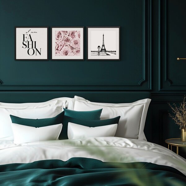 Set di dipinti 3 pz 30x40 cm Parisienne – Styler