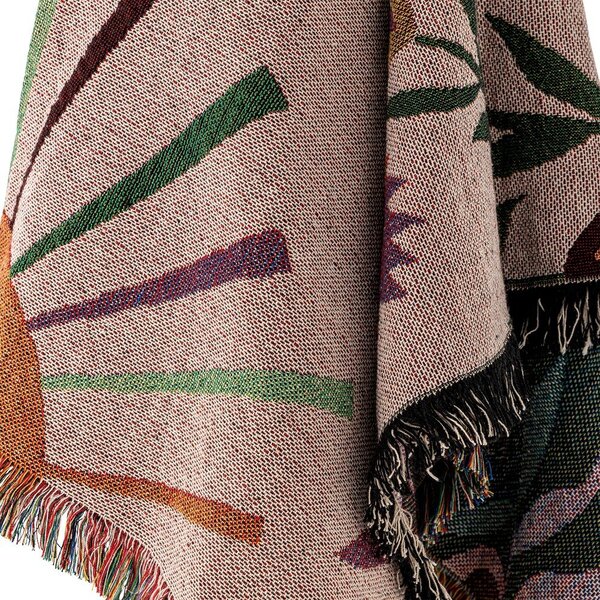 Coperta in misto cotone 130x160 cm Yash – Bloomingville