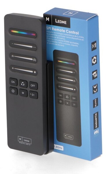 Telecomando RF striscia Led Monocolore + RGB + RGBW 12-24V M LEDME