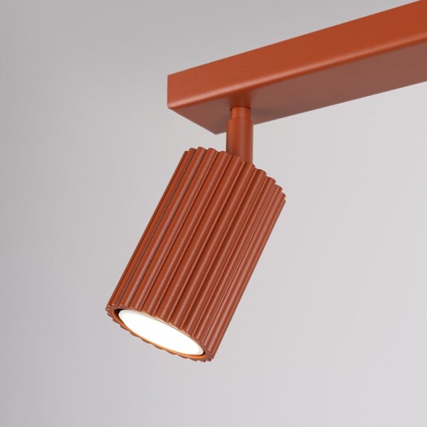 Faretto color mattone 6,5x30 cm Gleam – Sollux