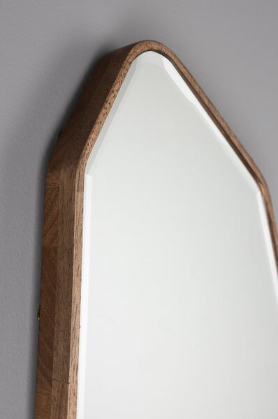 Specchio da parete con telaio in legno massiccio 39,5x90 cm Basil – Dutchbone