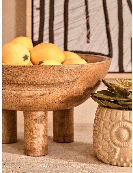 Ciotola di colore naturale in legno ø 27 cm Kara – Premier Housewares