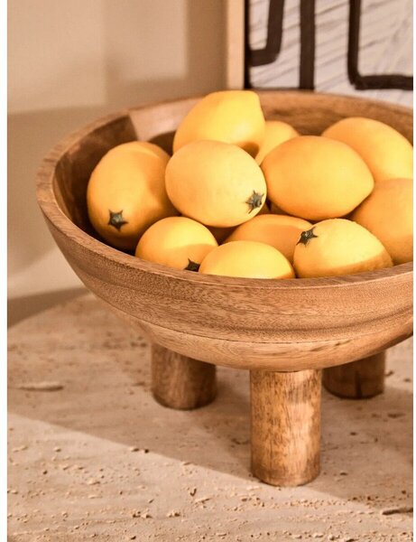 Ciotola di colore naturale in legno ø 27 cm Kara – Premier Housewares