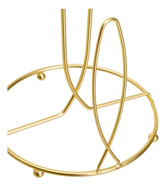 Portarotolo da cucina verticale dorato in metallo ø 16 cm – Casa Selección