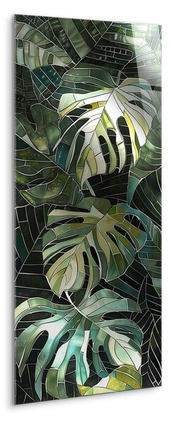 Dipinto dipinto su vetro 50x125 cm Mosa – Styler