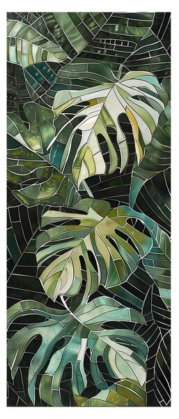 Dipinto dipinto su vetro 50x125 cm Mosa – Styler