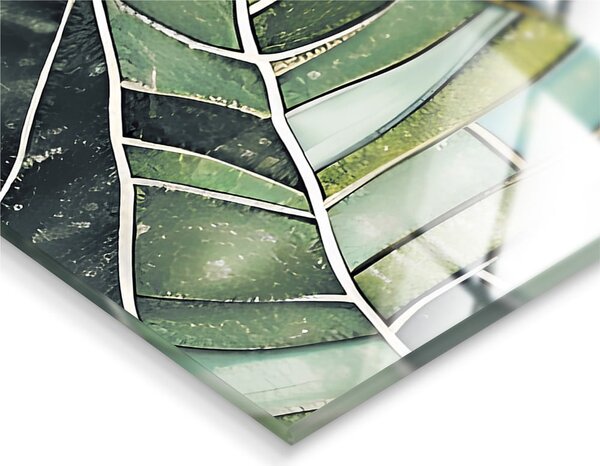 Dipinto dipinto su vetro 50x125 cm Mosa – Styler