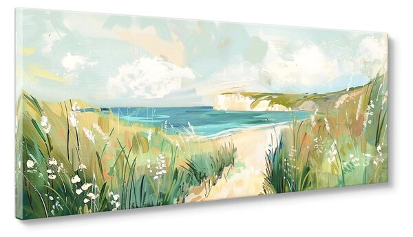 Dipinto 60x150 cm Gouache Sea – Styler
