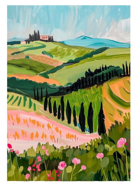 Dipinto 60x80 cm Color I – Styler
