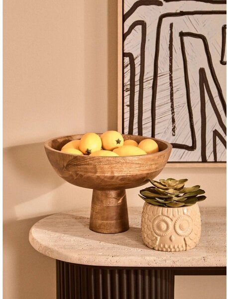 Ciotola di colore naturale in legno ø 27 cm Kara – Premier Housewares