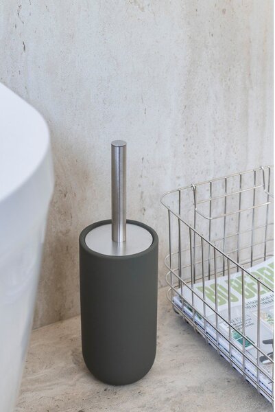 Scopino WC verde scuro in ceramica Lotus Play – Mette Ditmer Denmark