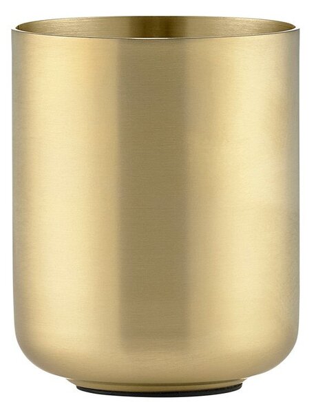 Portaspazzolino color ottone in acciaio inox Ume Brass – Zone