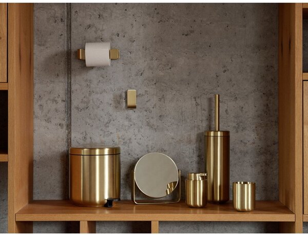 Portaspazzolino color ottone in acciaio inox Ume Brass – Zone