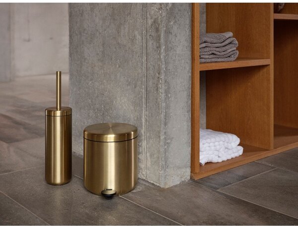 Scopino WC color ottone in acciaio inox Ume Brass – Zone