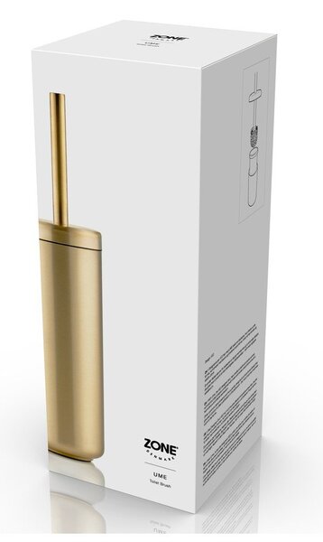 Scopino WC color ottone in acciaio inox Ume Brass – Zone